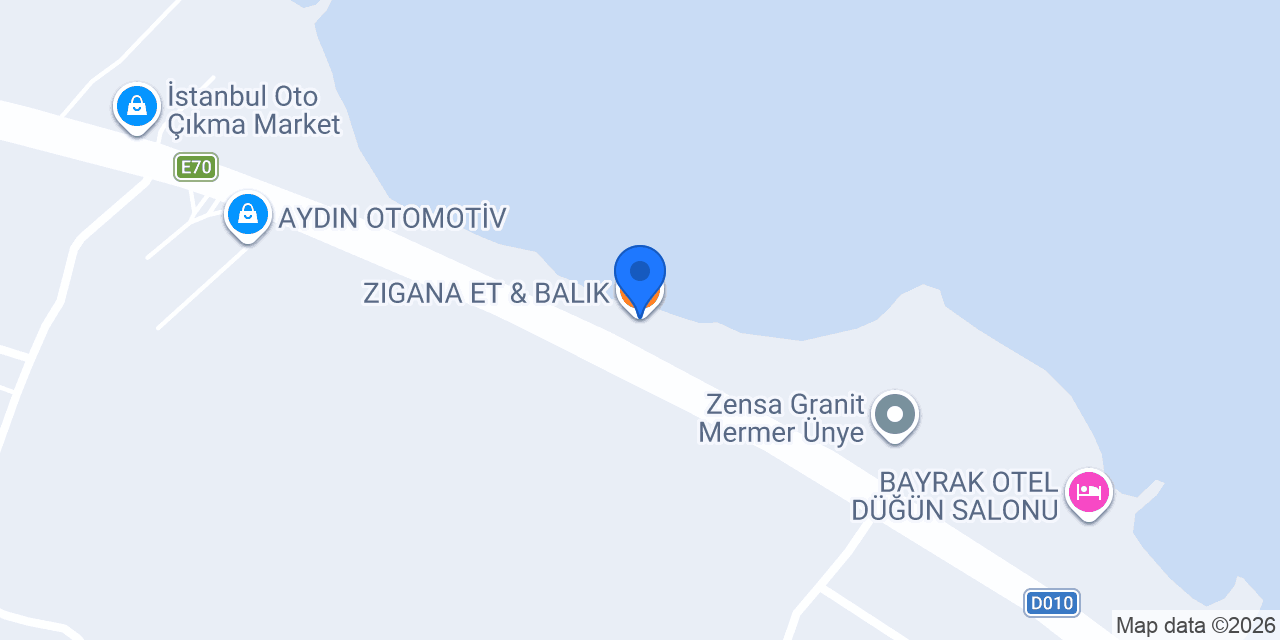 ZIGANA ET & BALIK konumu
