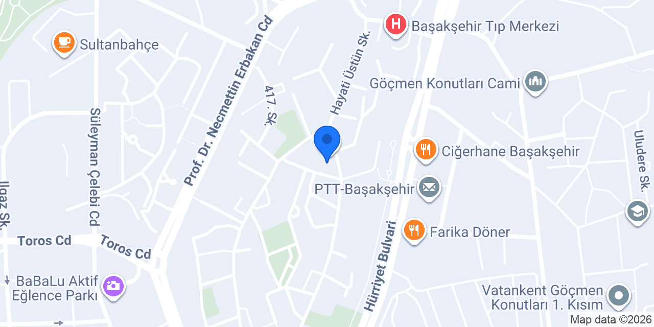 Şahinler Kasap konumu