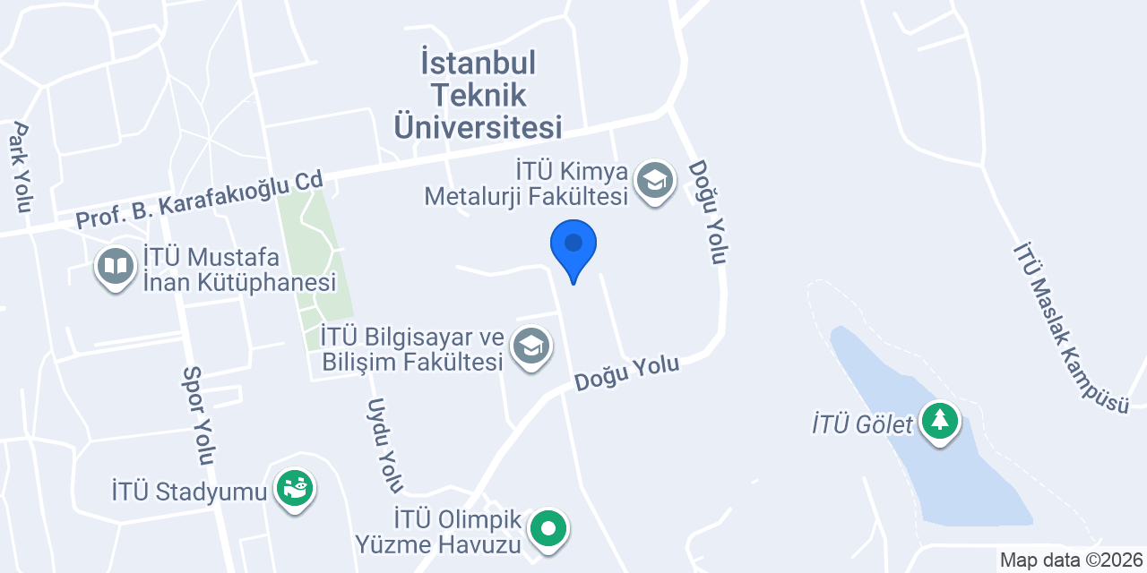 Istanbul Technical University - Mineral Processing Eng. Dept. - Surface Chemistry Research Group konumu