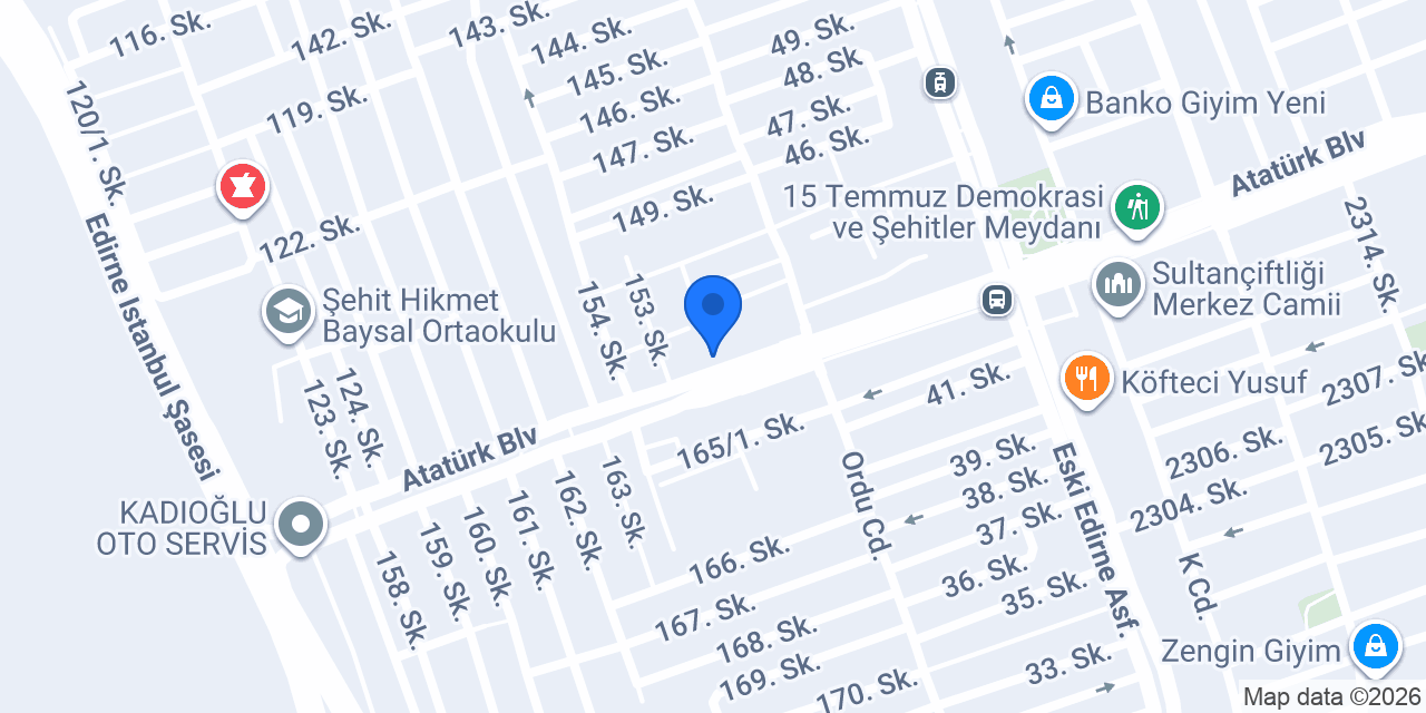 DABACI ÇİÇEKÇİLİK konumu