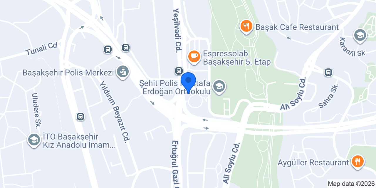 Fetih Sürücü Kursu konumu