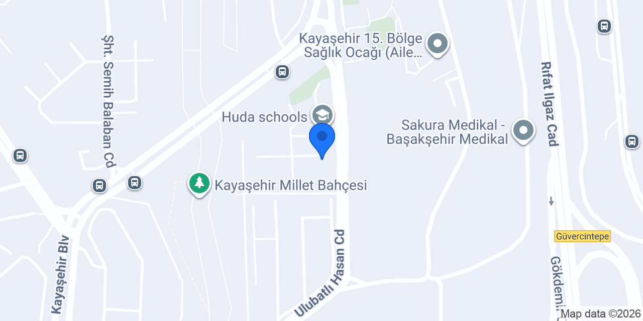 Birikim Okulları Başakşehir Kampüsü konumu