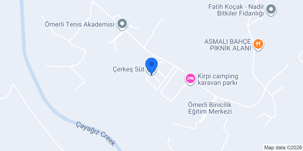 Çerkeş Süt konumu