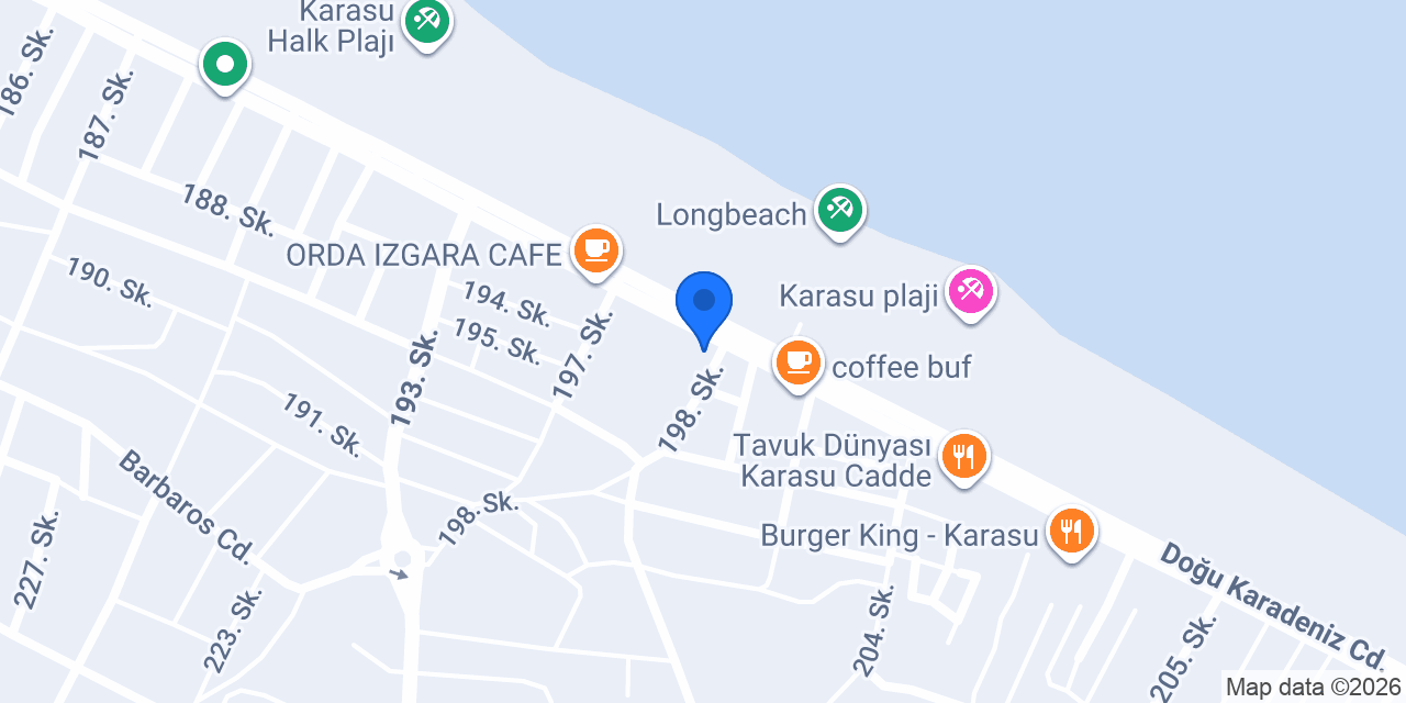 Konut Emlak Karasu konumu