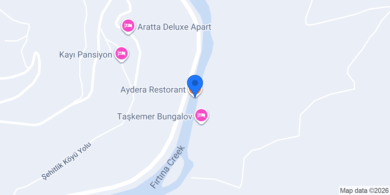 Aydera Restorant konumu