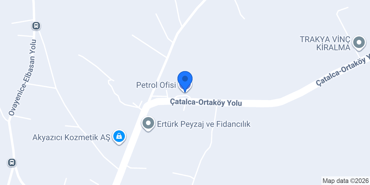 Petrol Ofisi konumu