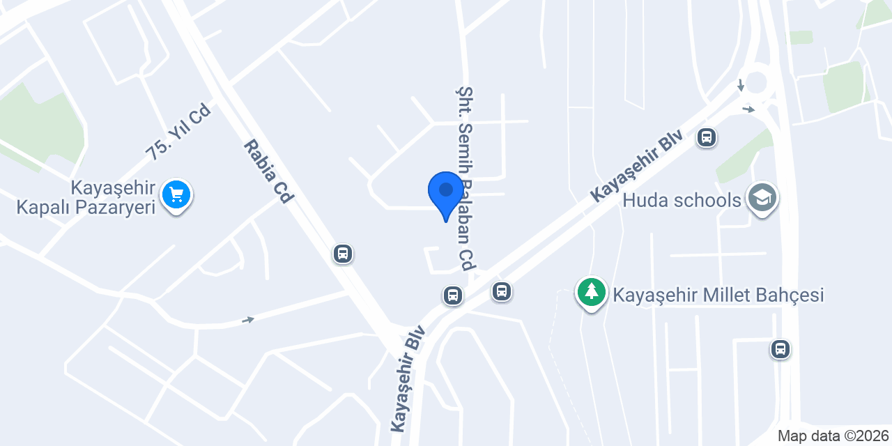 Ehil Yapı Cam Balkon, Pencere Kayaşehir Şubesi konumu