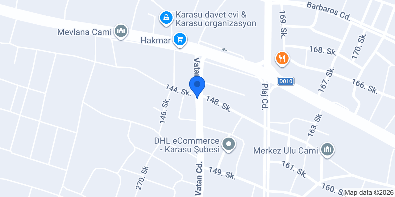KARASU MÜHENDİSLİK konumu