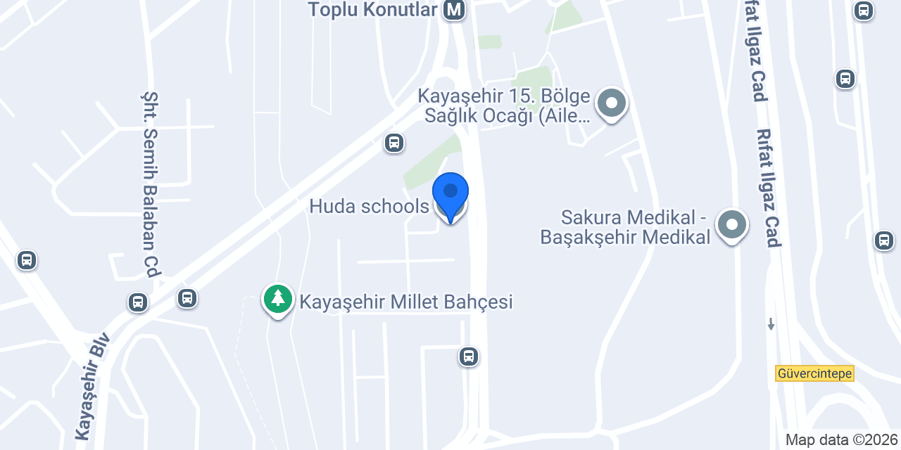 Huda schools konumu