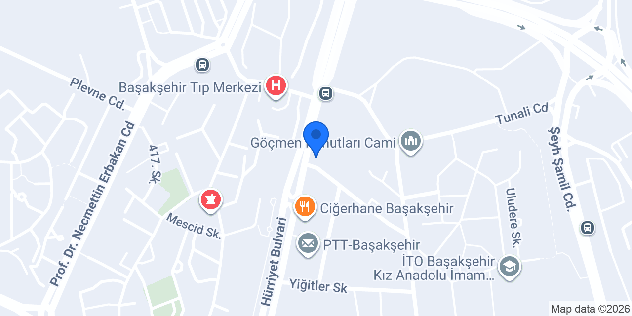 Davet ve Kardeşlik Vakfı konumu