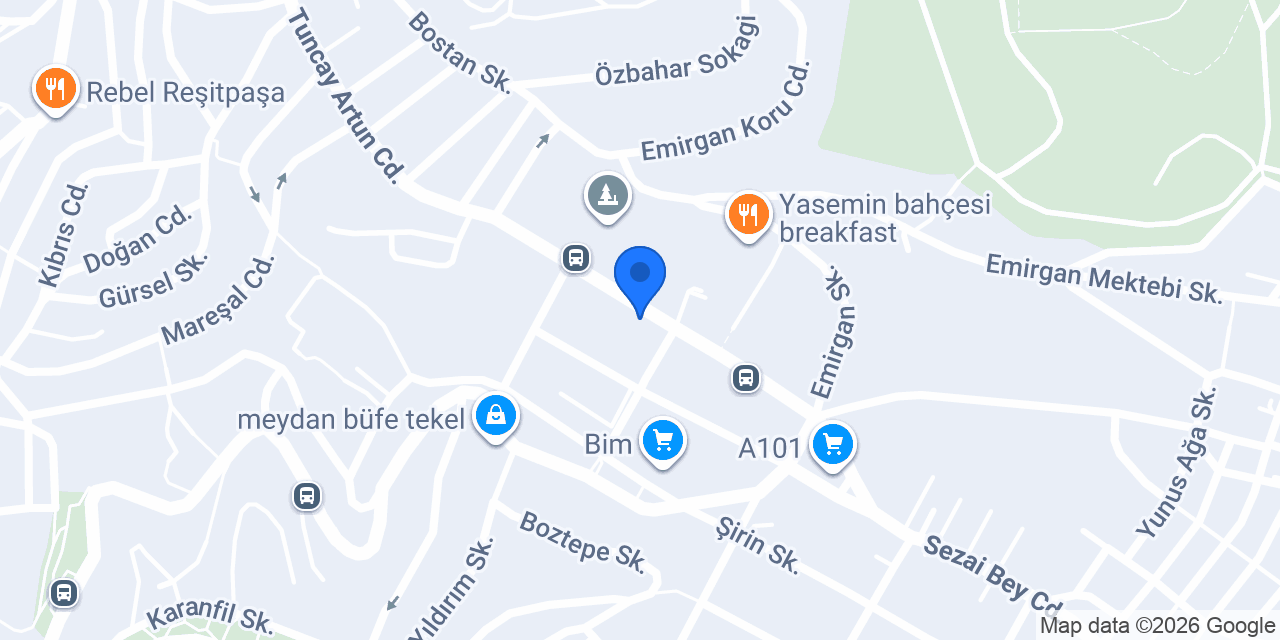 Sarıyer Kasabı Hasan konumu