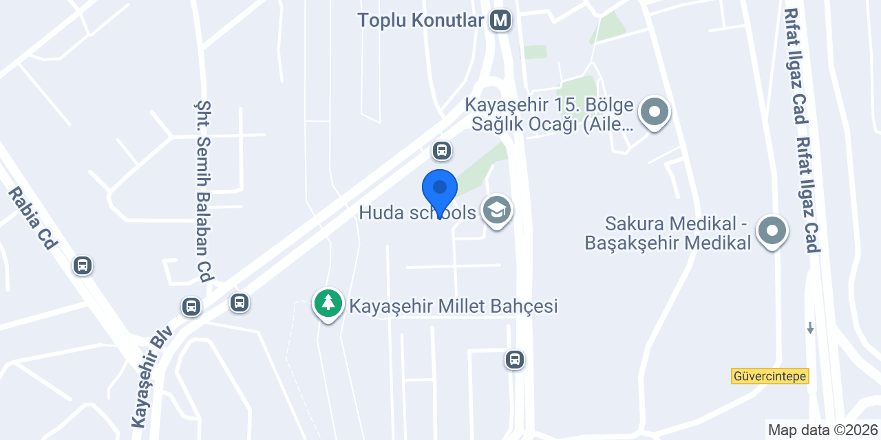 ERA Koleji Başakşehir Kampüsü konumu