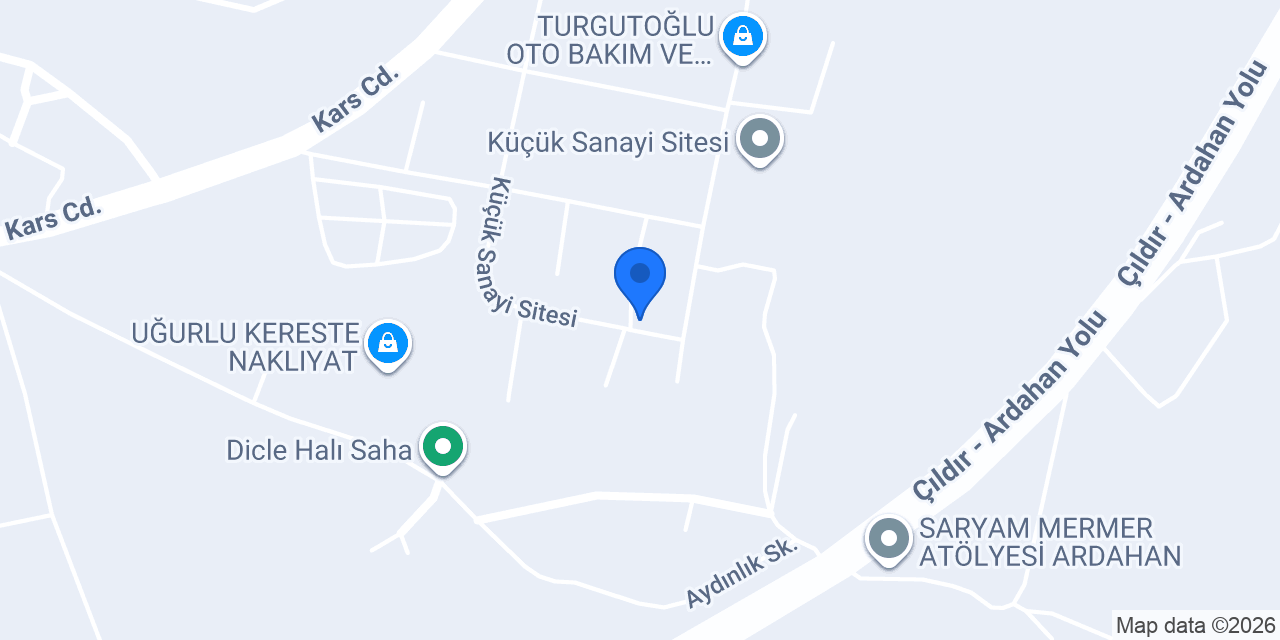 Fatih Mobilya - Ardahan konumu