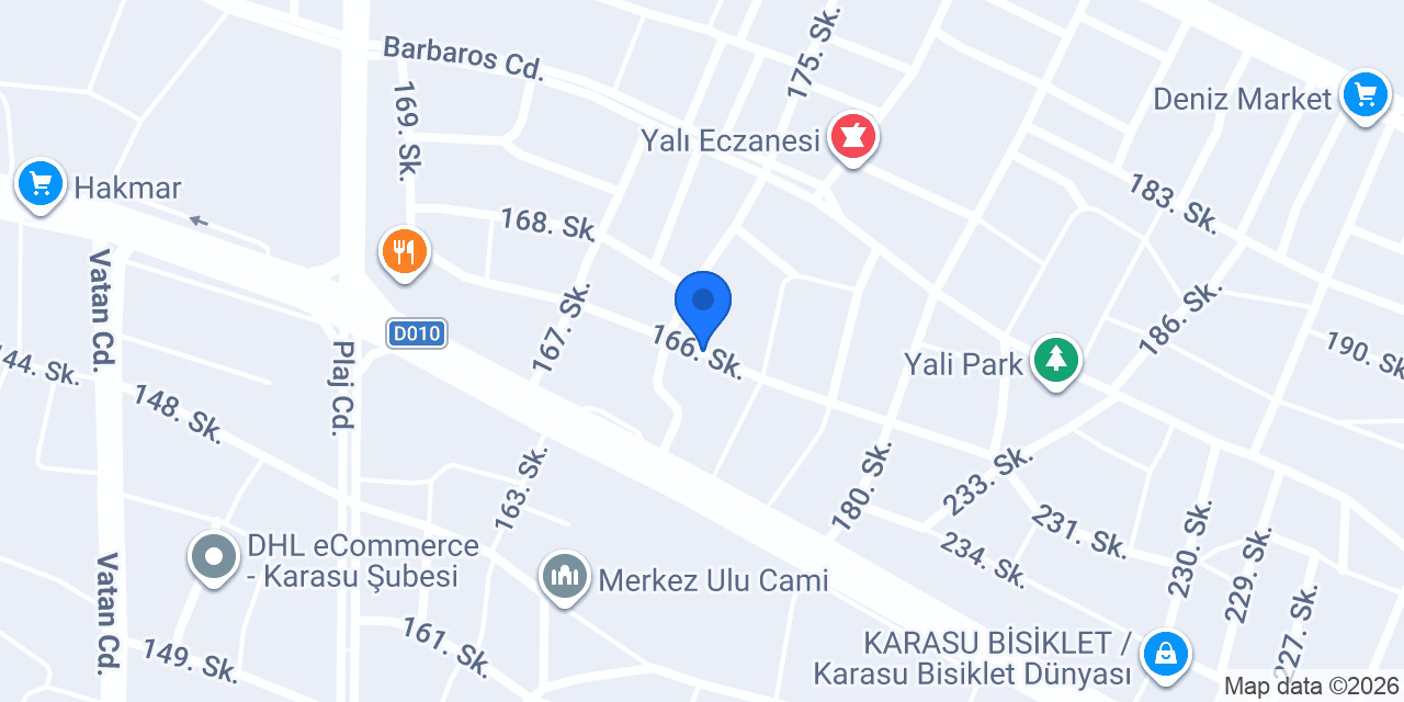 Karasu Çağdaş taksi konumu