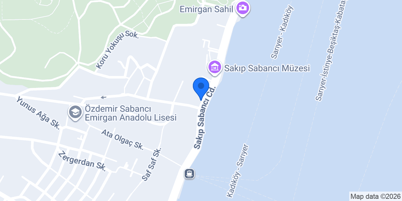 Emirgan Sütiş konumu