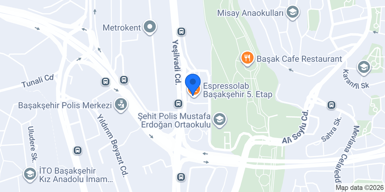 Afife Cafe & Restaurant Başakşehir konumu