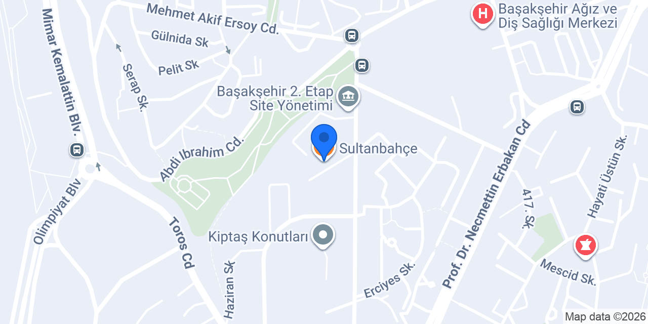 Sultanbahçe konumu