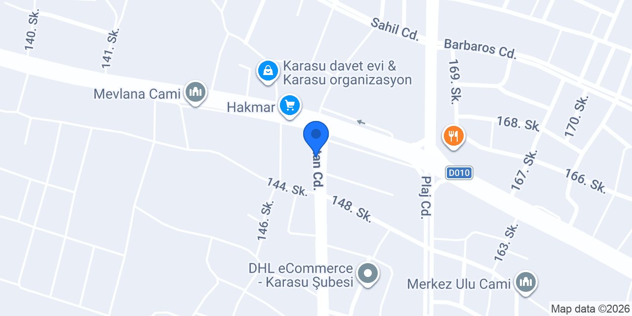 KARASU DUŞAKABİN konumu