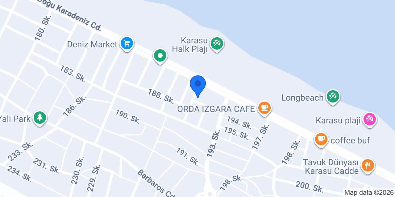 Karasu Işık Apart konumu