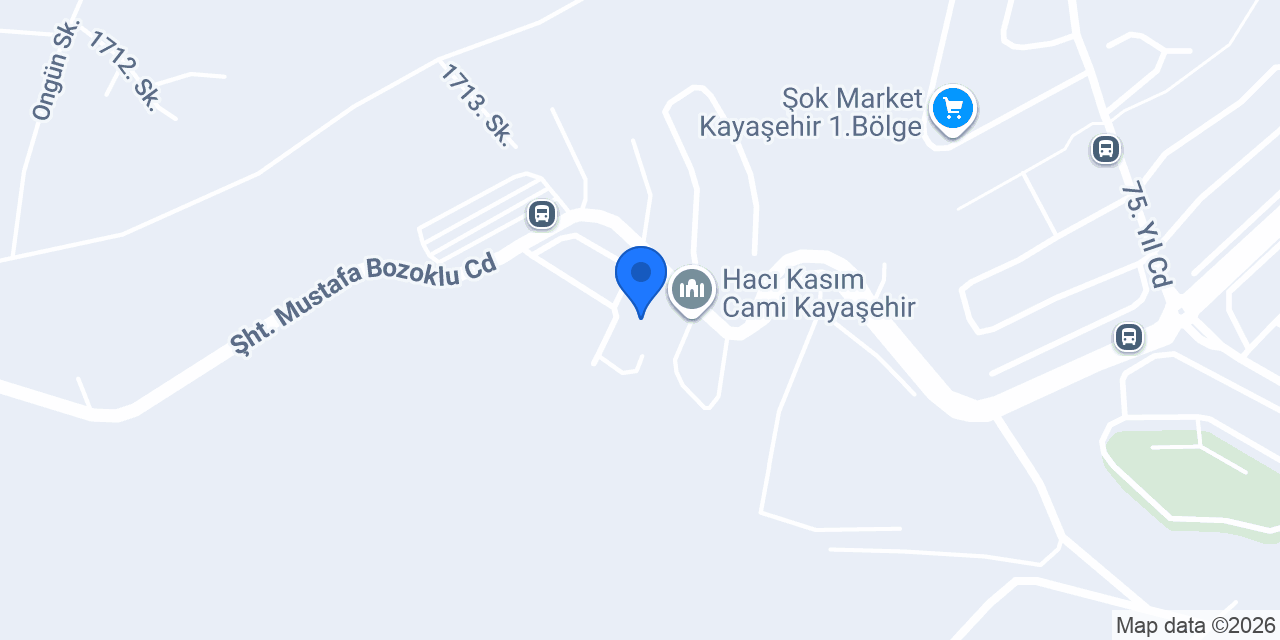 Başakşehir Vozol Shop konumu