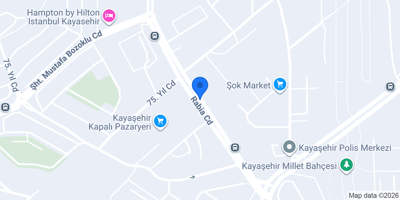 Nokta Elektrik Kayaşehir konumu