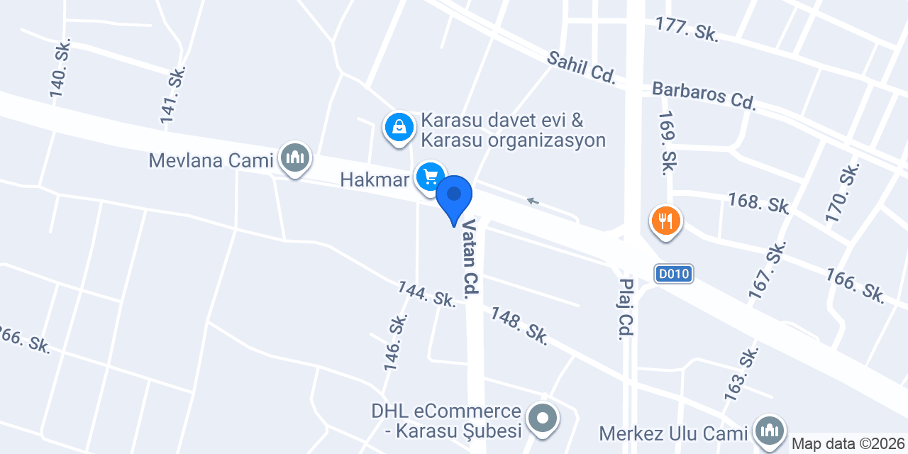 İlyas Otomotiv konumu