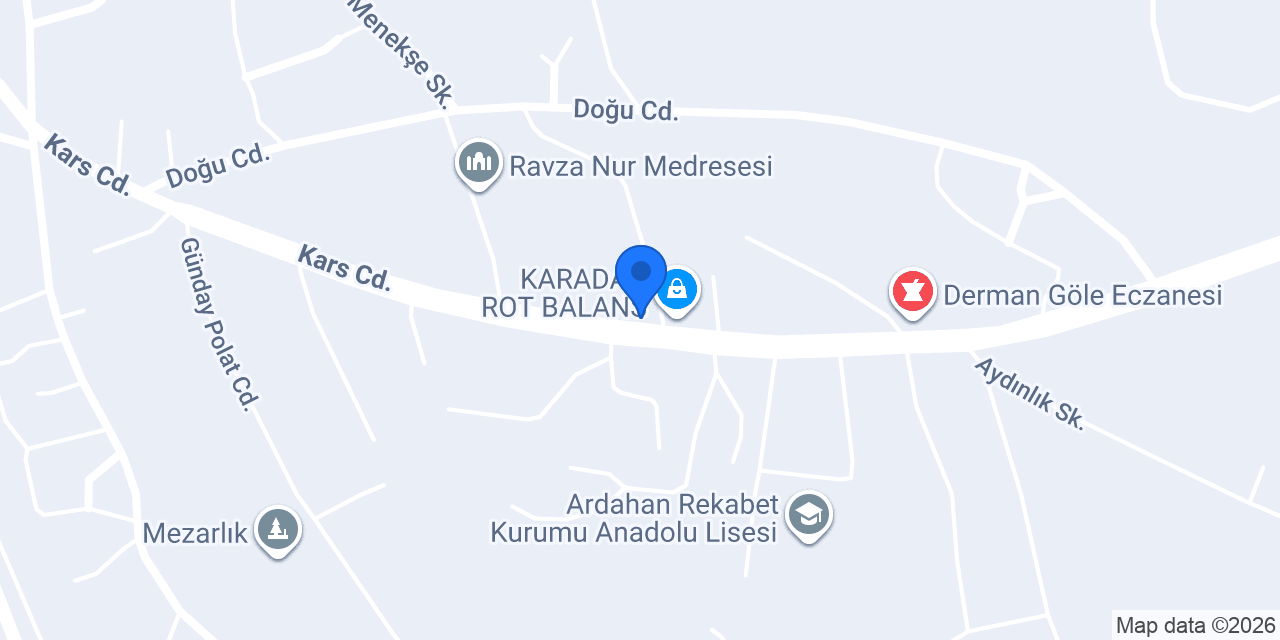 Namlıgöz Ekmek Fabr. konumu