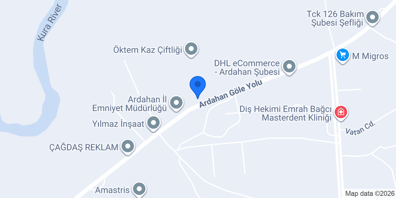 Aksoylar Mobilya konumu
