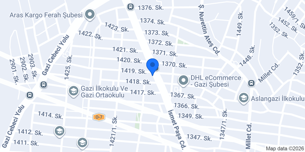 Barkod Döner konumu