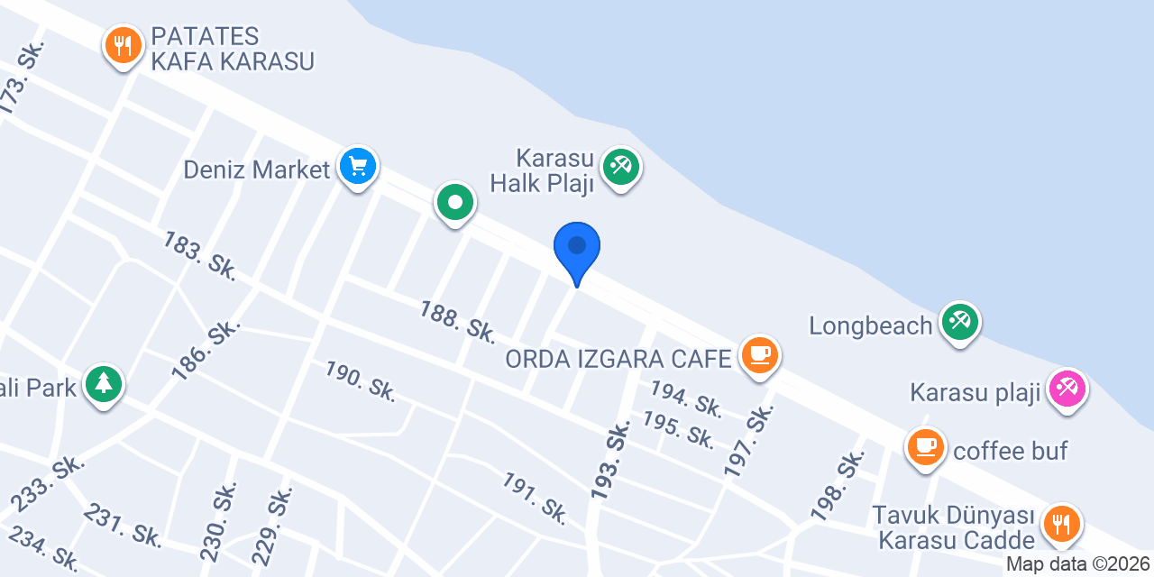 Karasu Riva İnşaat konumu