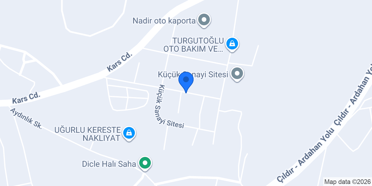 Oto Şenel konumu