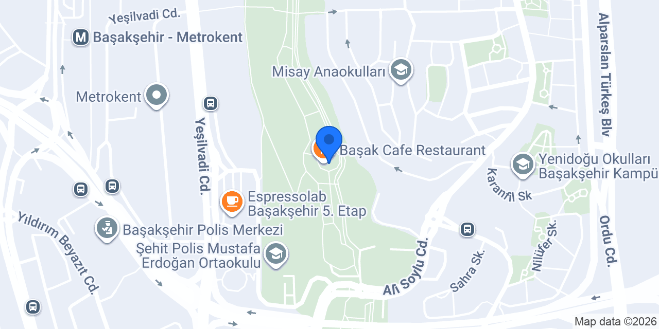 Başak Salon konumu
