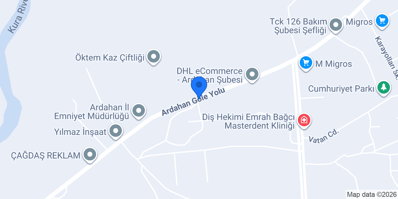 Tunç Traktör konumu