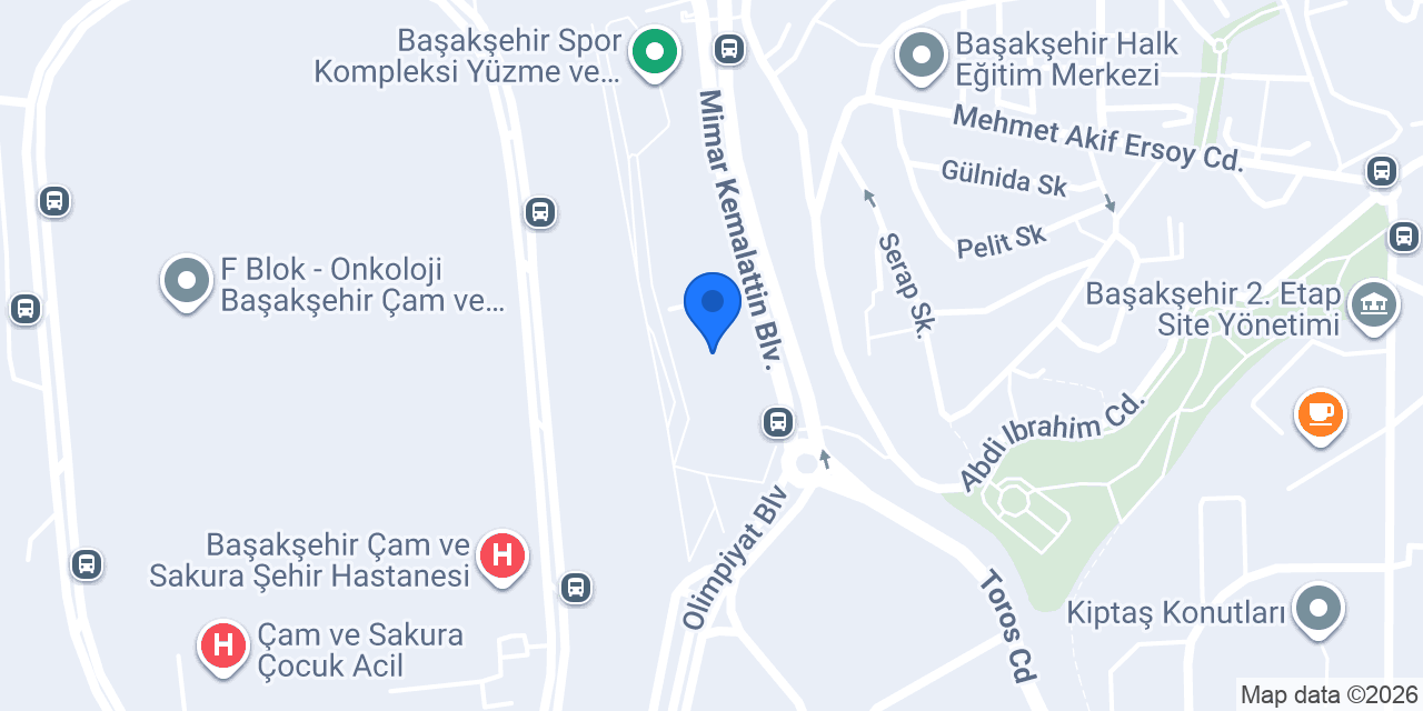 Başakşehir Emlak Merkezi konumu
