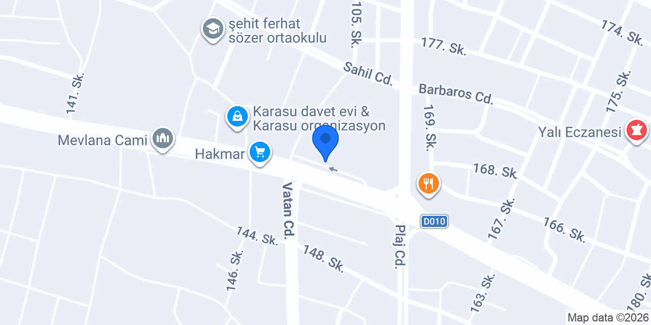 karasu tesisat konumu