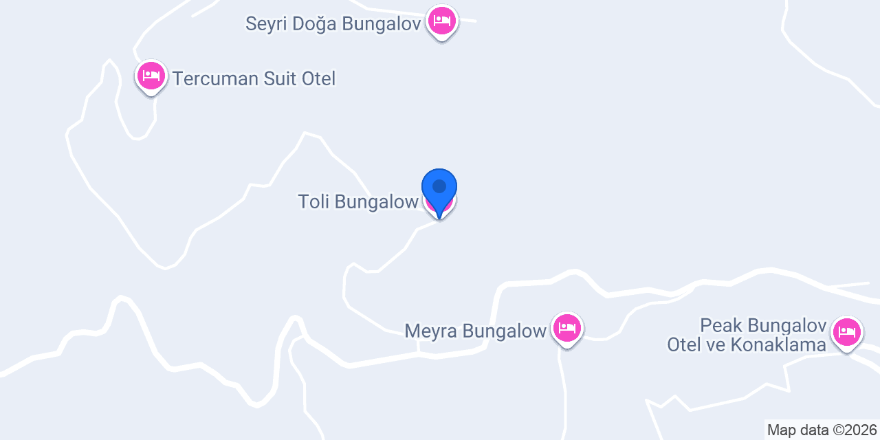 Toli Bungalow konumu