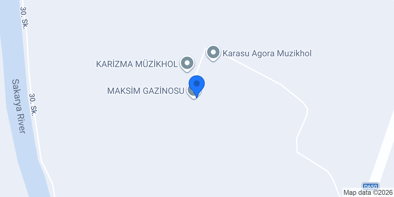 Safir Sahne konumu