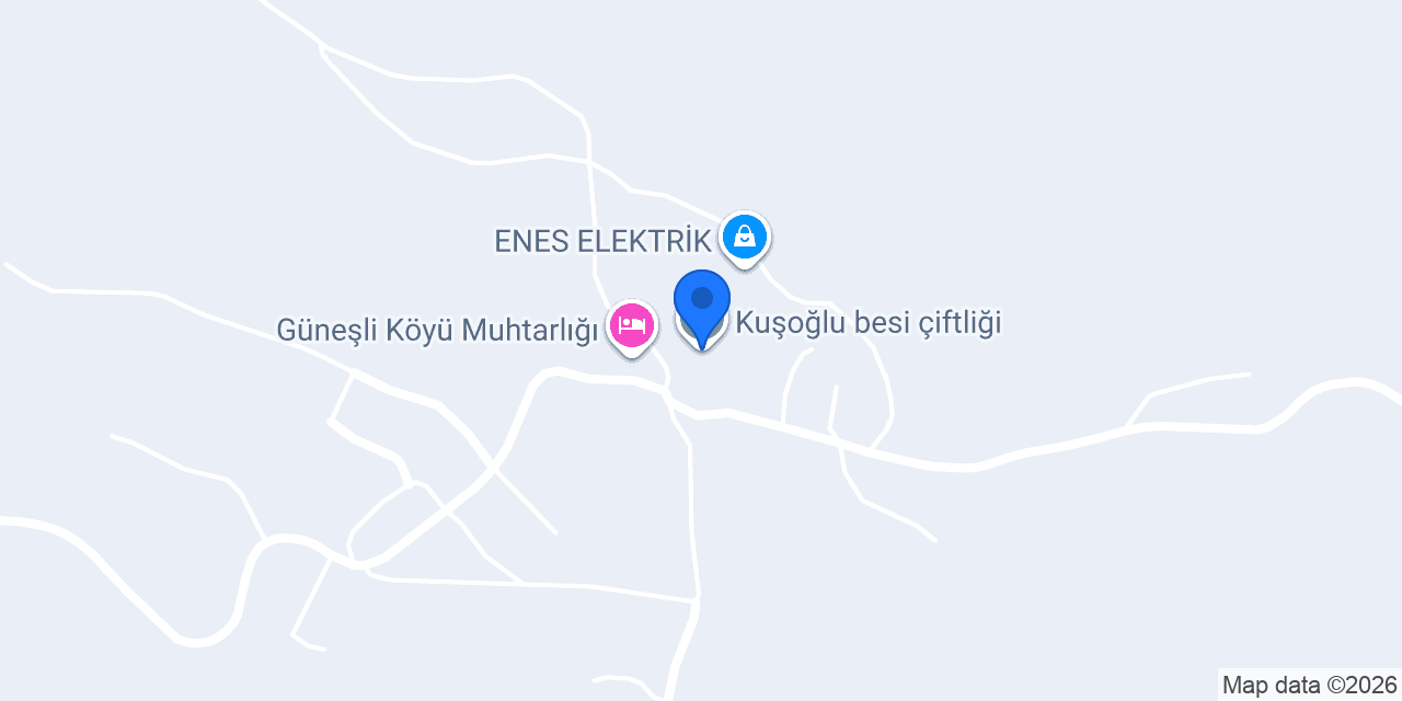 Kuşoğlu besi çiftliği konumu
