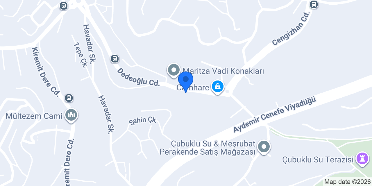Özcam Kristal konumu