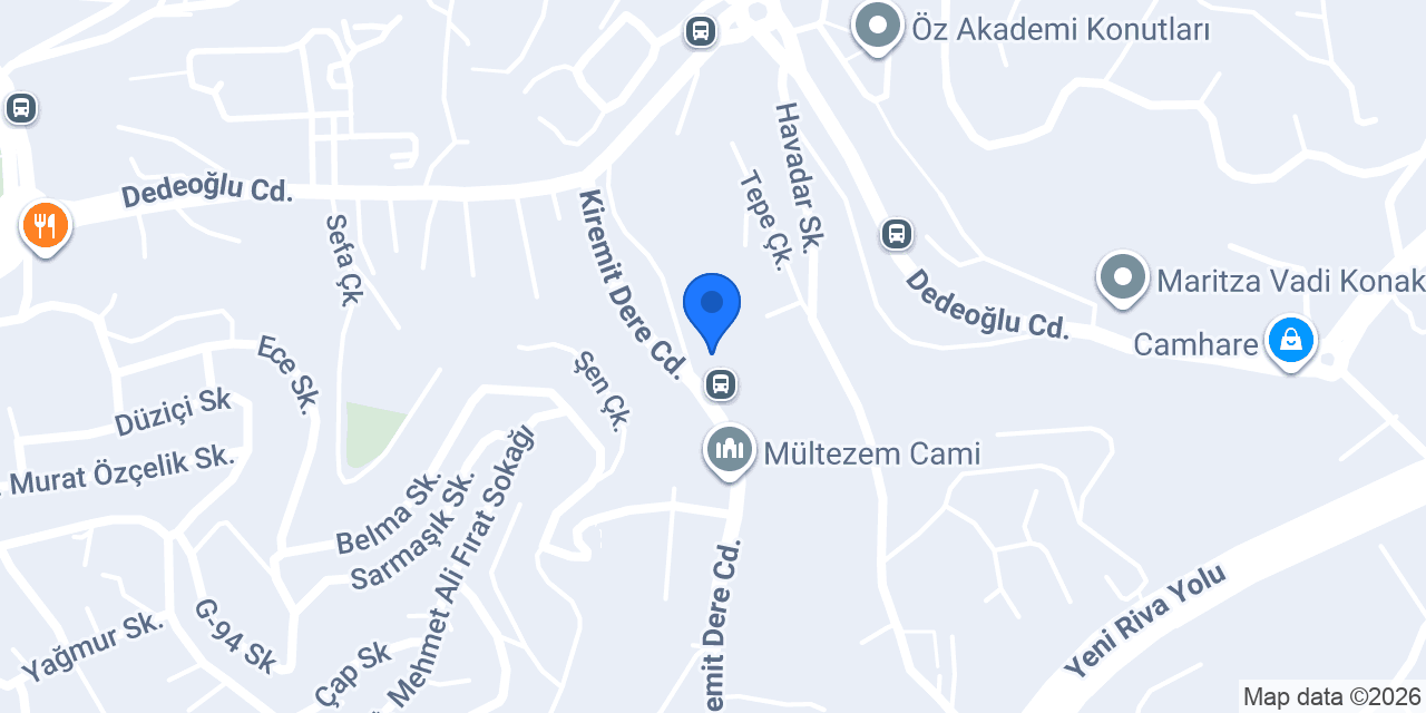 Kıroğlu Otomotiv konumu