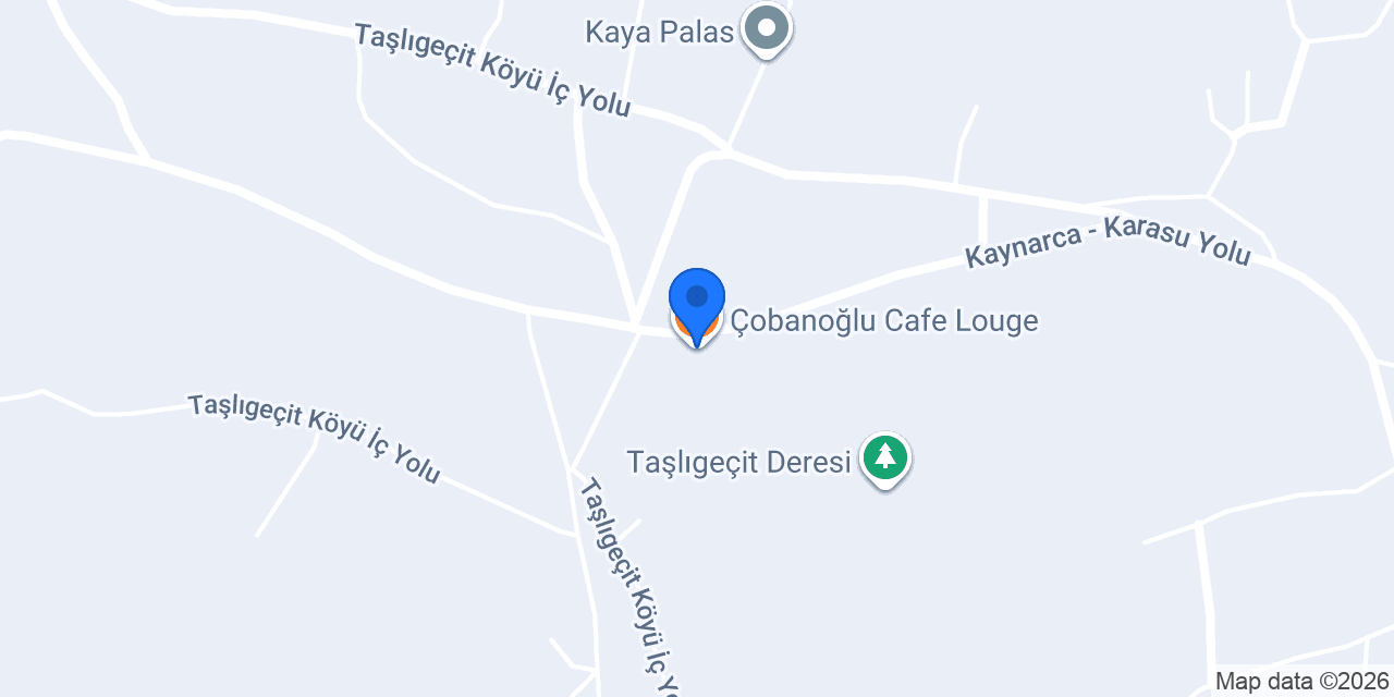 Çobanoğlu Cafe Louge konumu