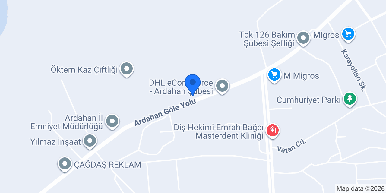BERAT KÖMÜRCÜLÜK konumu