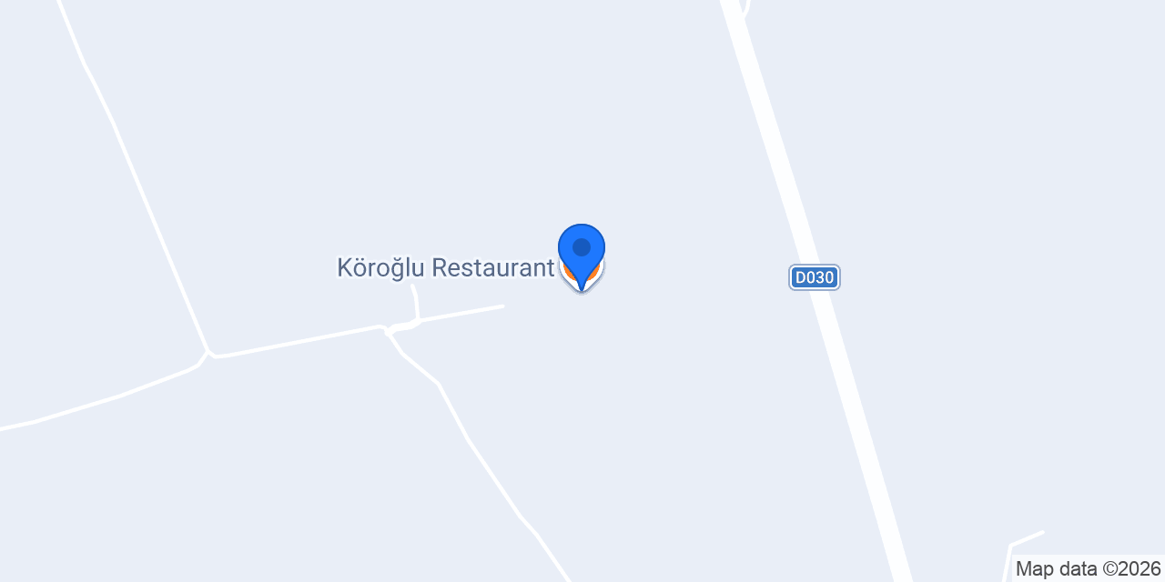 Köroğlu Restaurant konumu