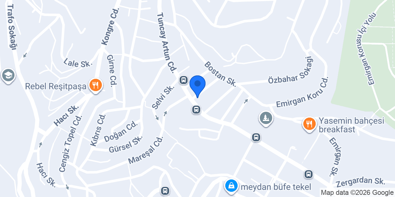 Öz Antep Kebap konumu