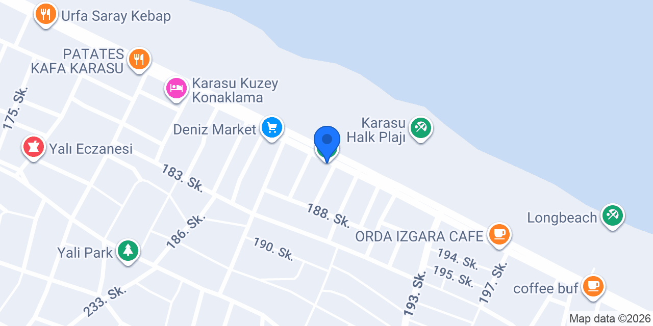 Mass Beach Karasu konumu