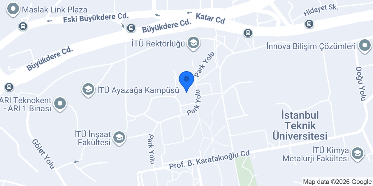 İTÜ BT Eğitimleri konumu