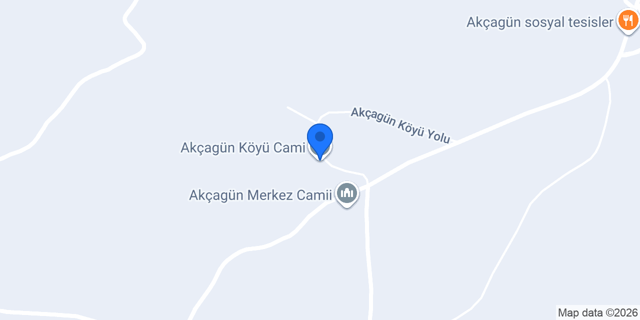 Akçagün Köyü Muhtarlığı konumu