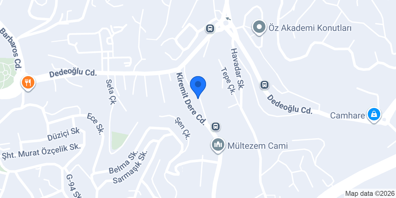 AKYÜREK ROTBALANS konumu