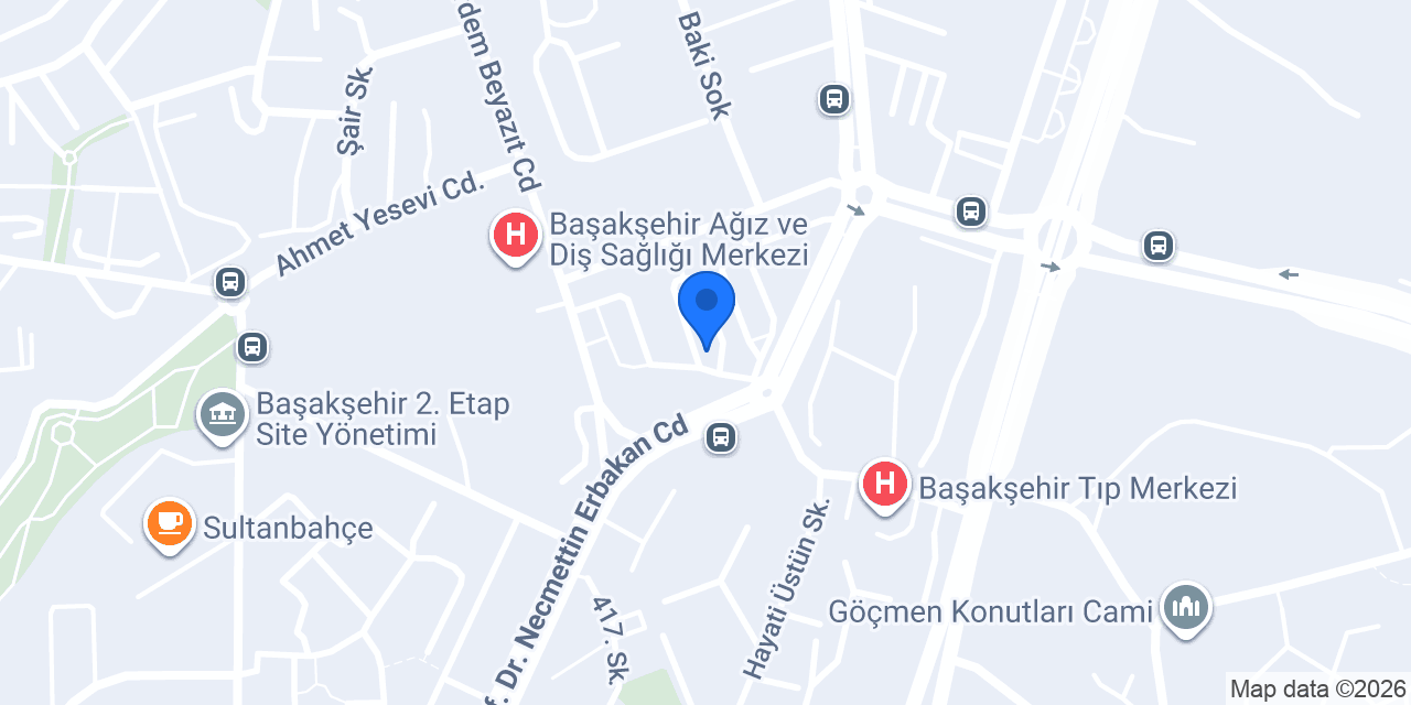 Melek Güler kuaför konumu