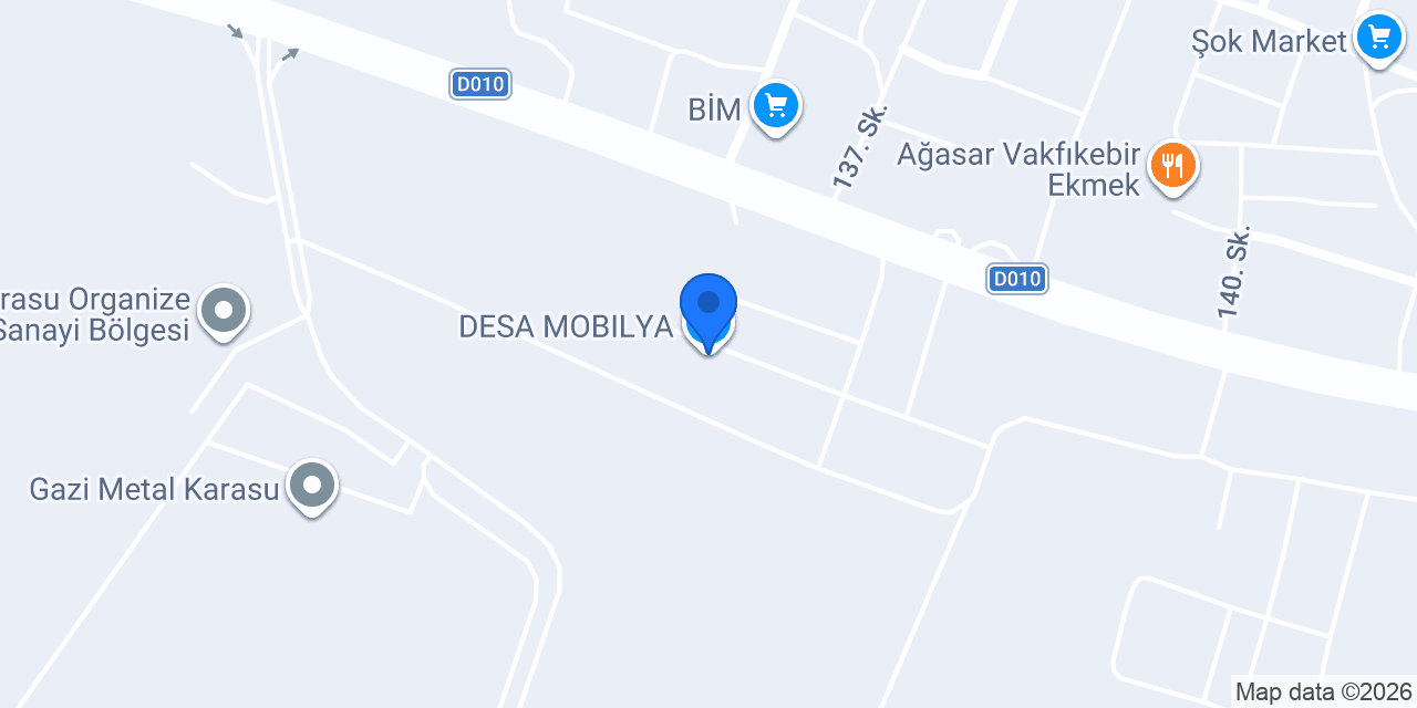 DESA MOBILYA konumu